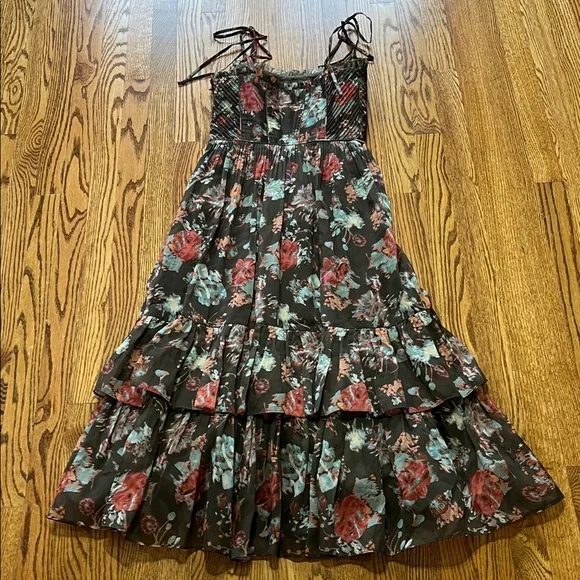 Ulla Johnson Loraine Floral Midi Dress - Picture 11 of 11